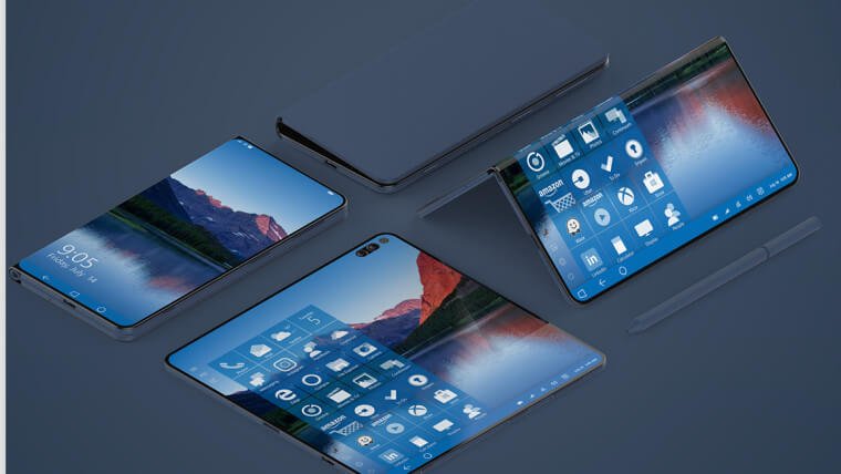 surface note foldable phone